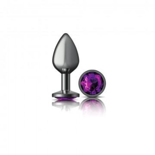 Plug Anal Redondo Cheeky Charms Mediano Color Púrpura
