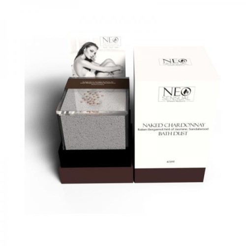 Neo Sensual Bath Dust Naked Chardonnay 4.5 Oz for Relaxation