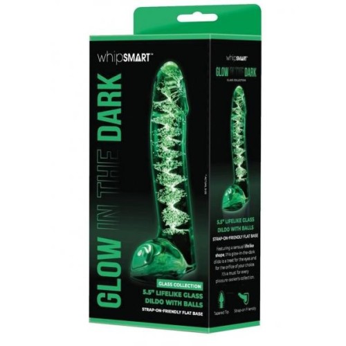 Whipsmart Lifelike Glass Dildo Balls Unique Pleasure Tool