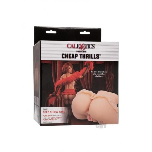 Cheap Thrills The Peep Show Girl Pussy and Anal Masturbator