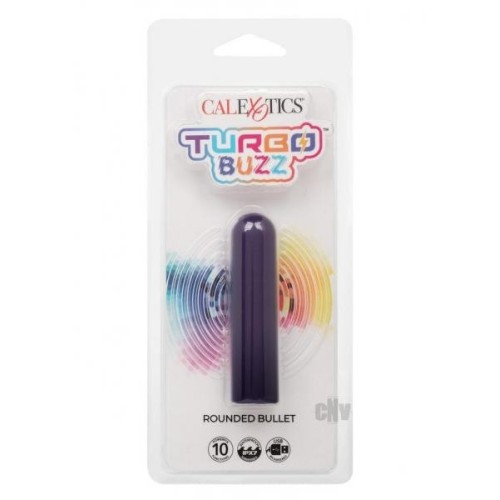 Turbo Buzz Rounded Bullet Stimulator for Discreet Pleasure