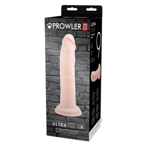 Pene Ultra Prowler Rojo de 9 para Placer Auténtico
