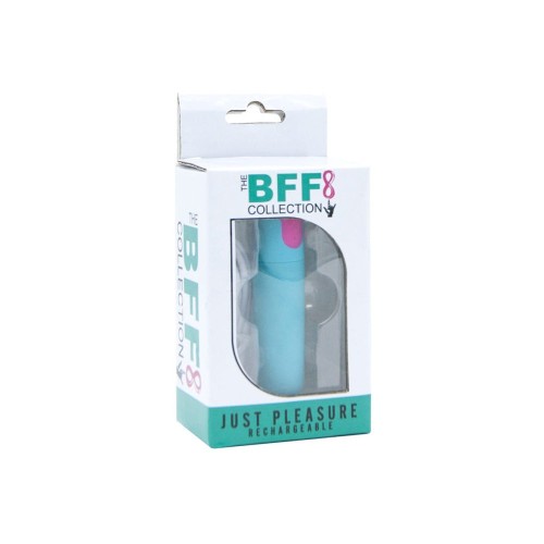 BFF Just Pleasure Rechargeable Vibrator Turquoise