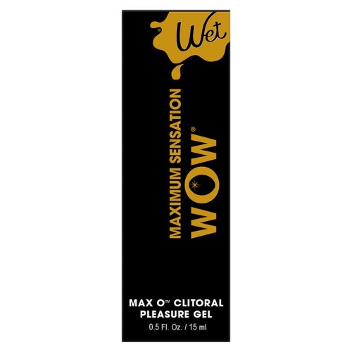 Wet Wow Max O Clitoral Arousal Gel 0.5 Fl Oz