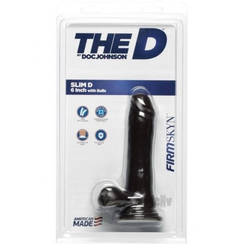 The D Perfect D Firmskyn 6.5 Cock Marrón Chocolate