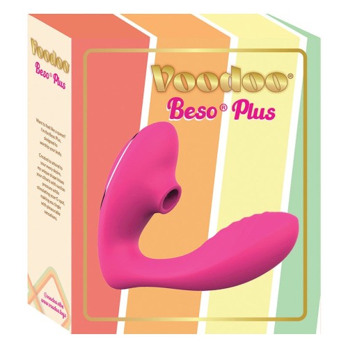 Voodoo Beso Plus en Rosa para la Máxima Experiencia de Placer