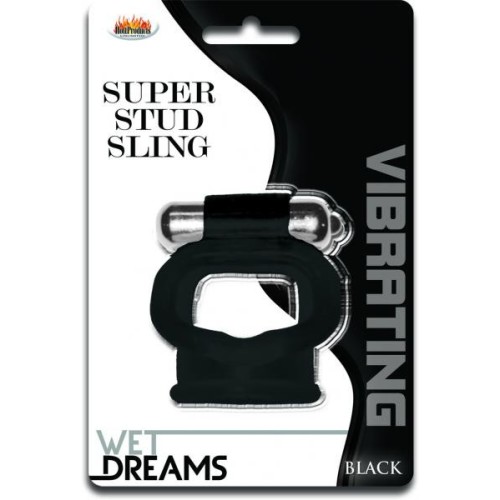 Sling Wet Dreams Super Stud Negro para Placer
