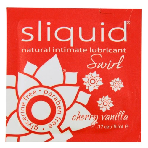 Sliquid Swirl Cherry Vanilla Paquete de Papel .17 oz