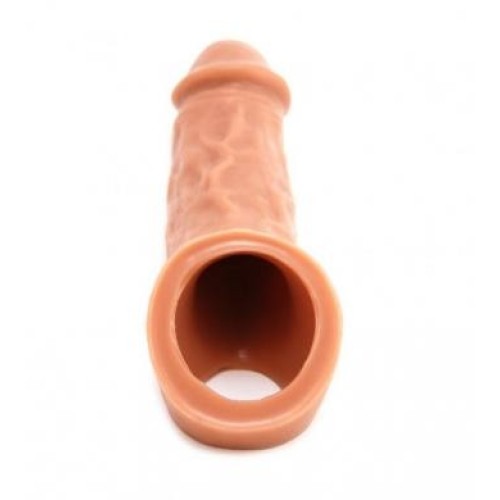 VixSkin Colossus Silicone Stroker Caramel