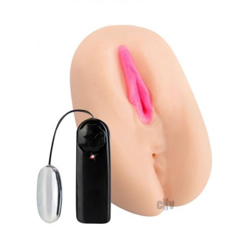 Hustler Vibrating Pussy and Ass with Dual Holes
