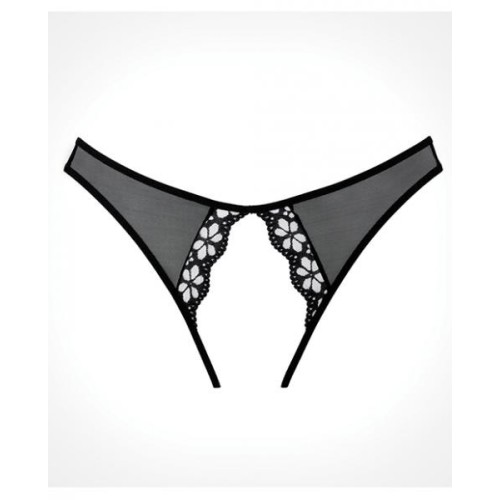 Panty Bikini Negro Adore Mirabelle con Encaje