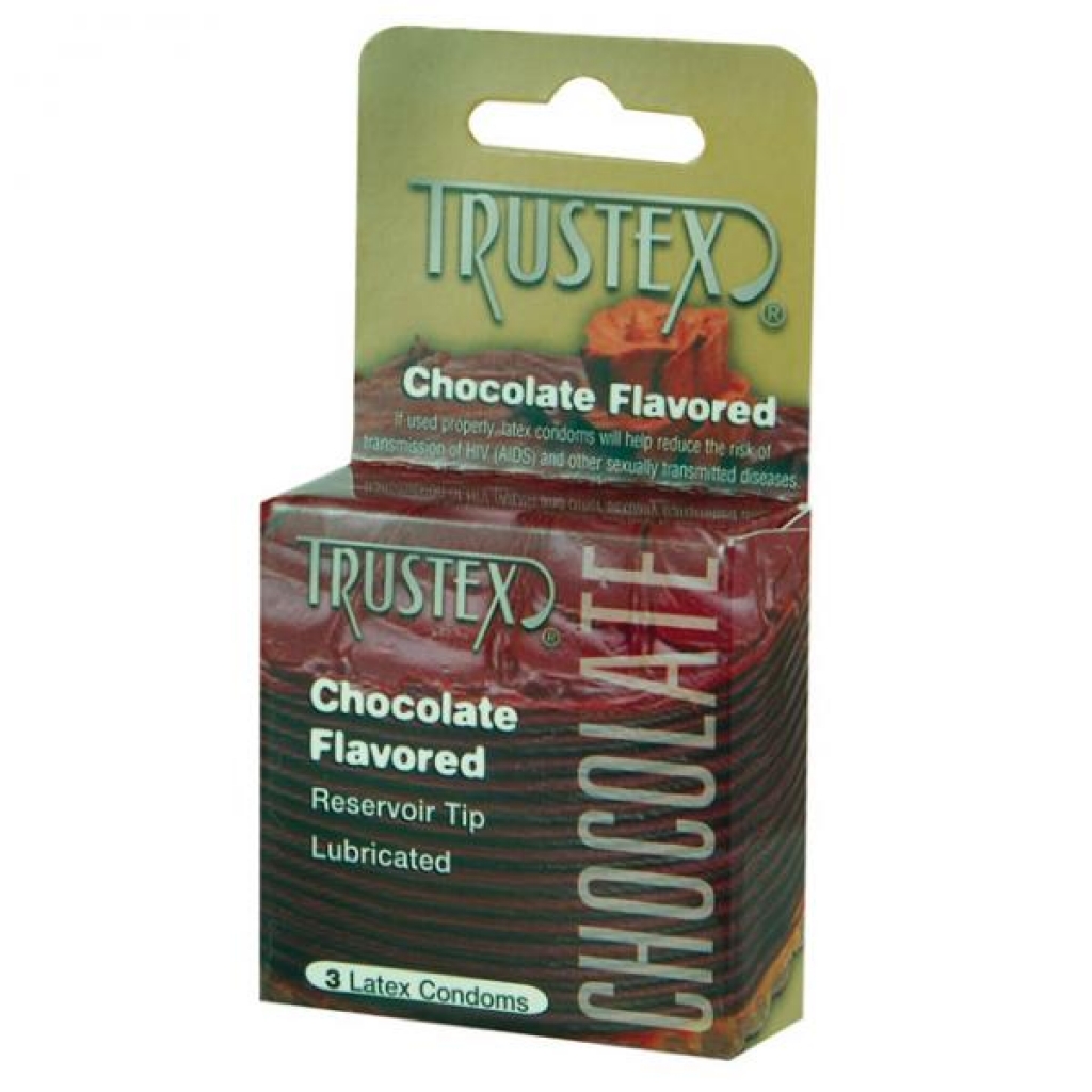 Trustex Flavored Condoms (chocolate/3 Pack) - Condoms
