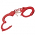 Fetish Fantasy Designer Metal Handcuffs Red - Handcuffs