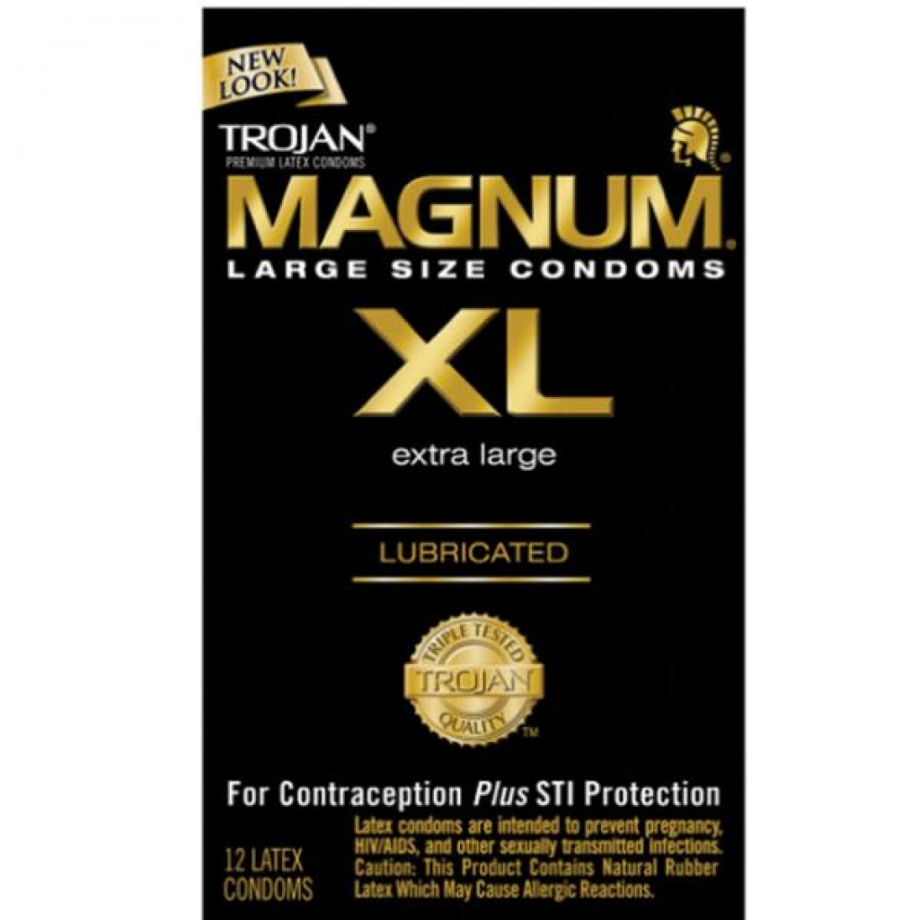 Trojan Magnum Xl Lubricated Condoms - Condoms