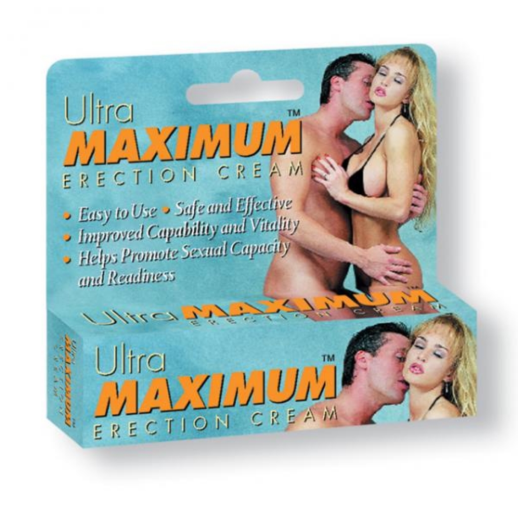 Ultra Maximum Erection Cream - For Men