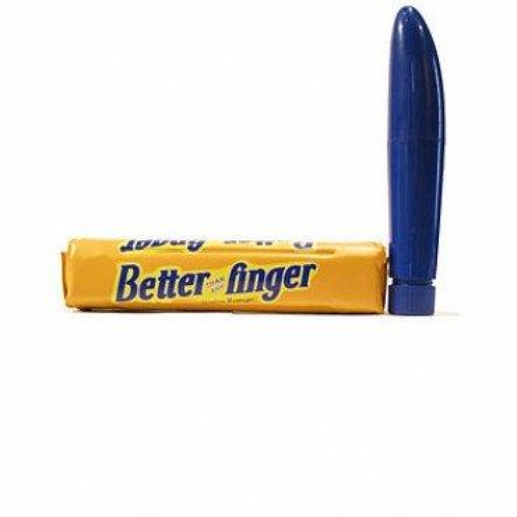 Better Than Any Finger Blue Vibrator - Traditional