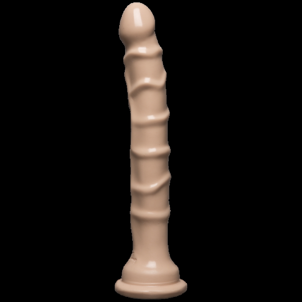 Raging Slimline Suction Cup 8 inches Dong Beige - Realistic Dildos & Dongs