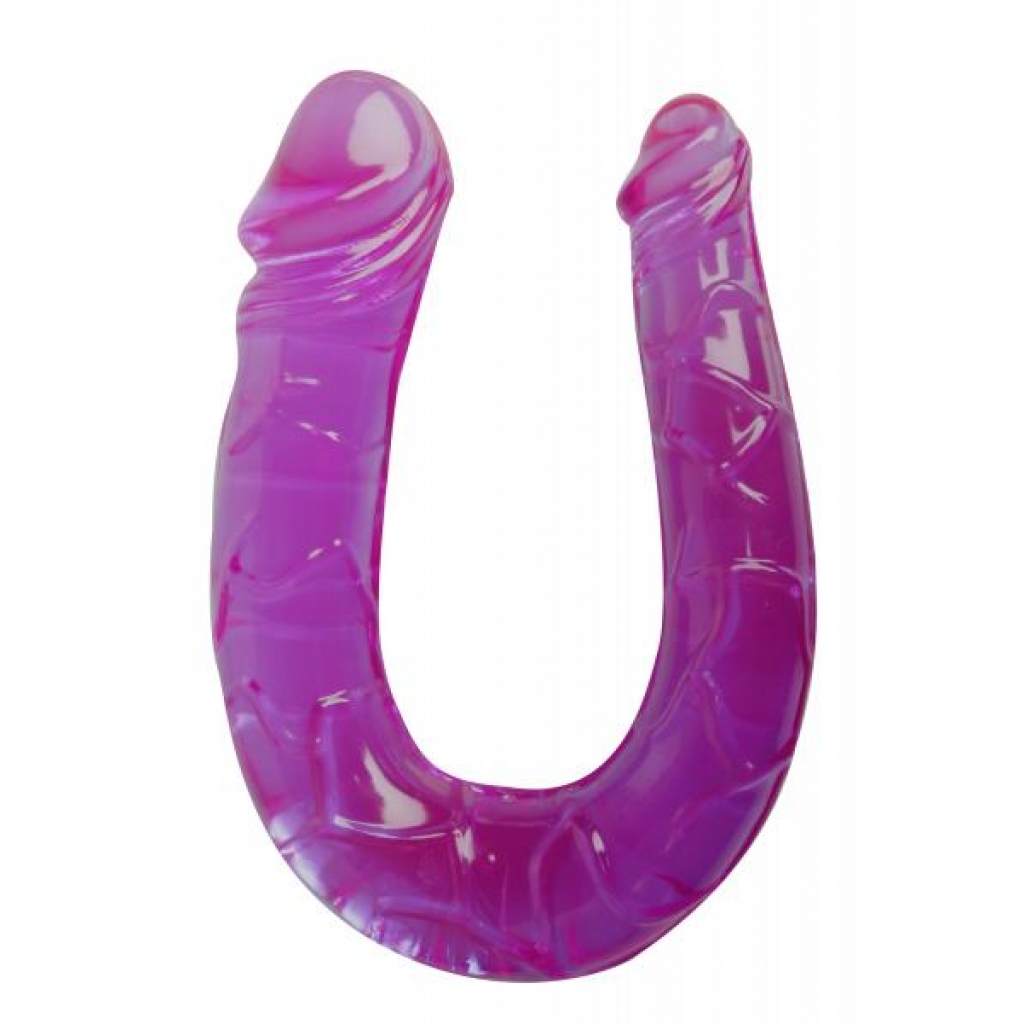 Lucky Lady Dual Stimulator Purple Double Dong - Double Dildos