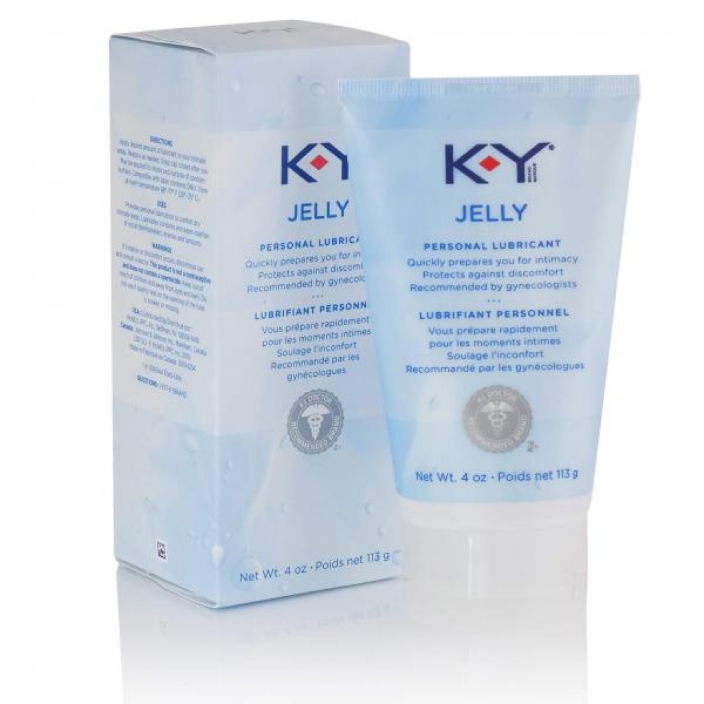 K-Y Jelly 4oz Tube Personal Water Based Lubricant - Lubricants