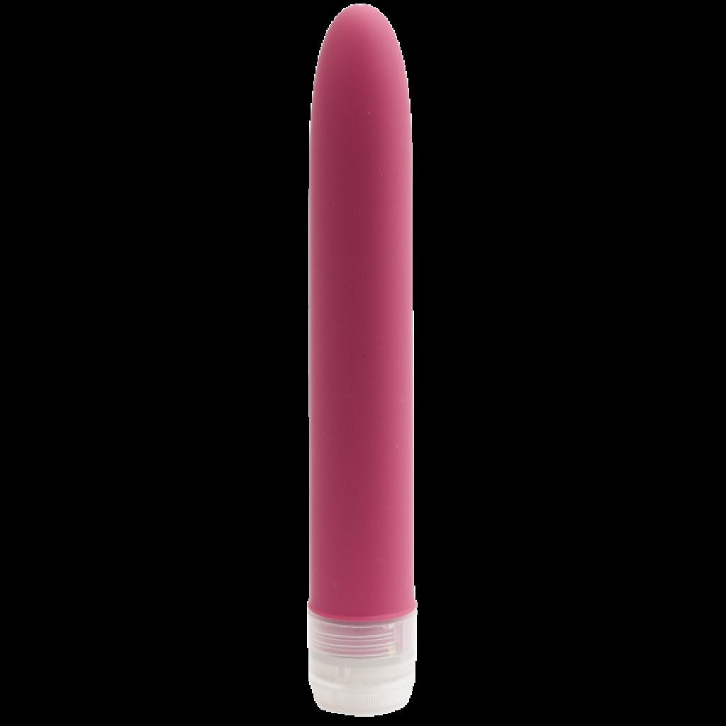 Velvet Touch Vibes 7 Inch Dusty Rose Vibrator - Traditional