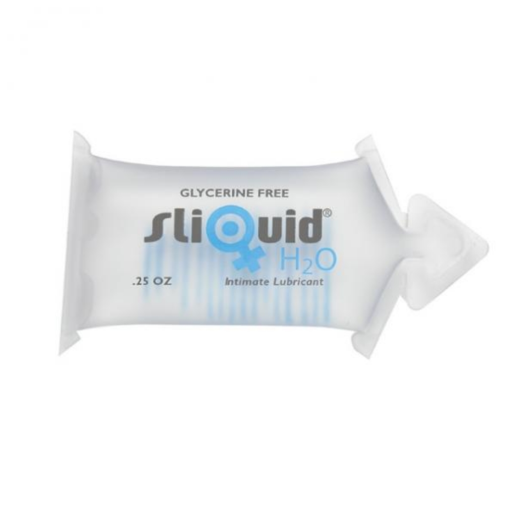 Sliquid H2o Lubricnat Pillow Packs 0.17oz (200/bag) - Lubricants