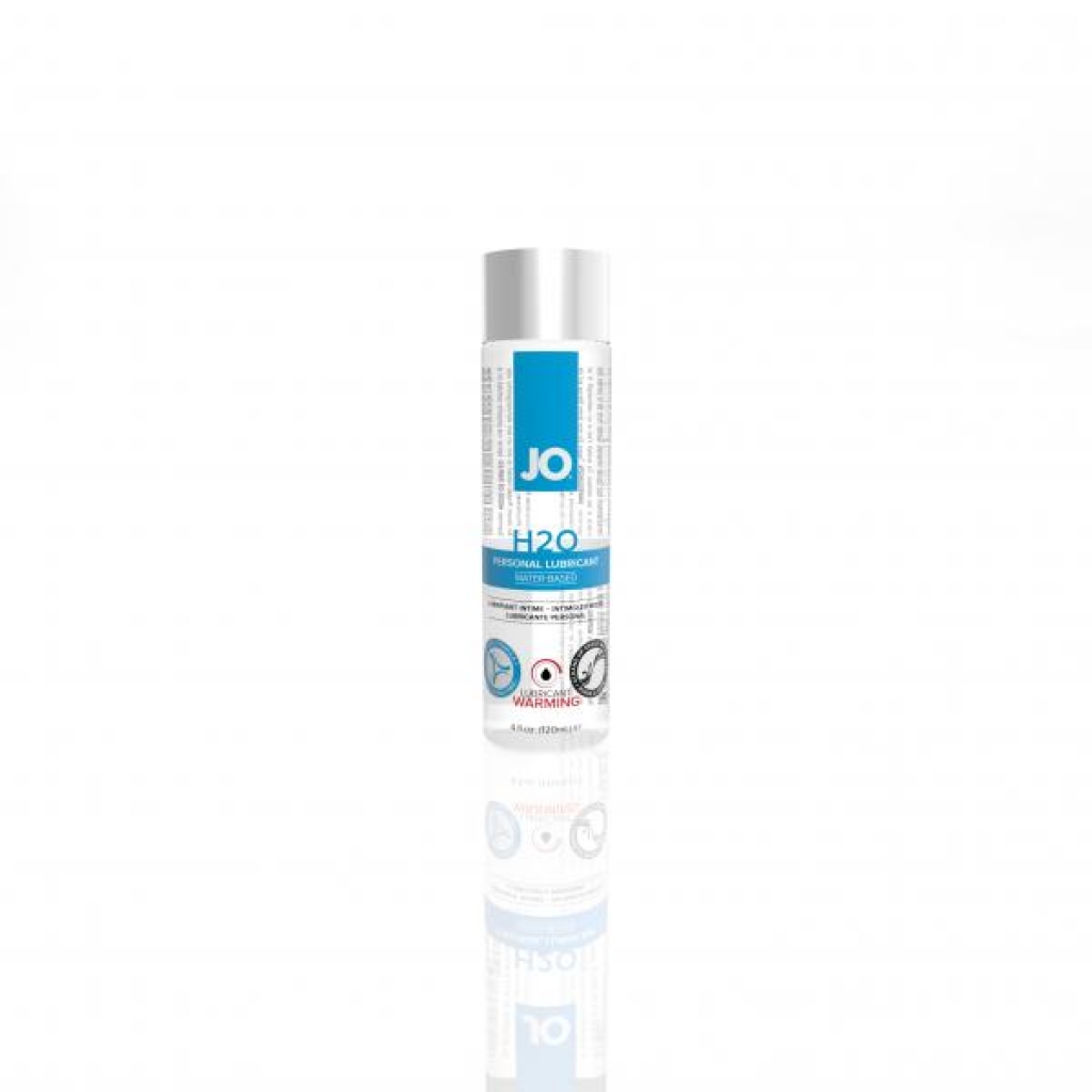 Jo H2O Warming Water Based Lubricant 4 oz - Lubricants