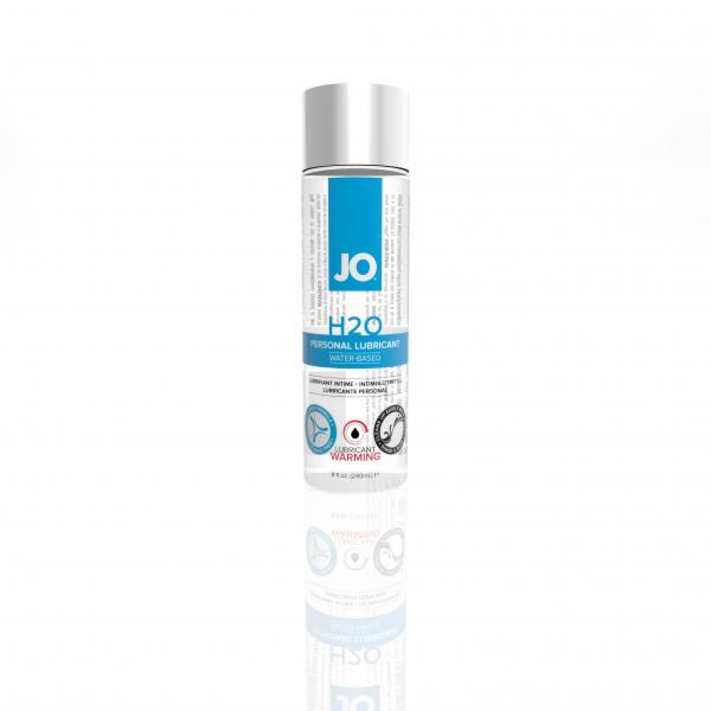 Jo H2O Warming Water Based Lubricant 8 oz - Lubricants