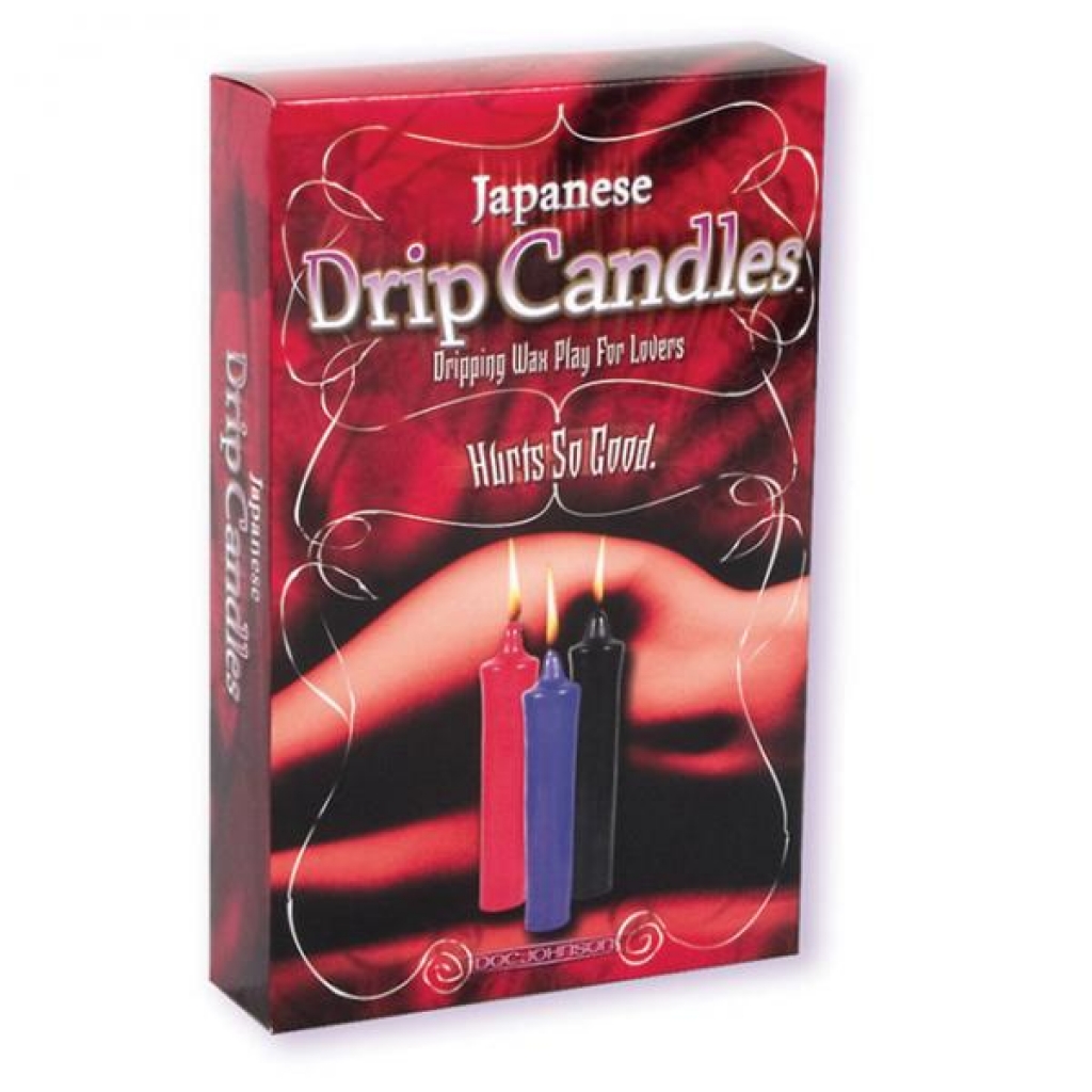 Japanese Drip Cand-red,purple,black - BDSM Kits