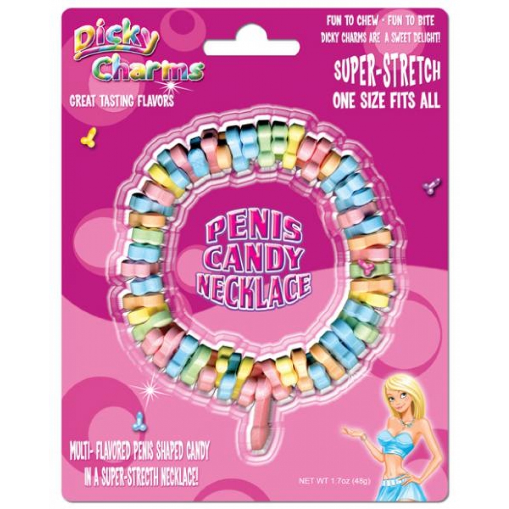 Dicky Charms Penis Candy Necklace - Adult Candy and Erotic Foods