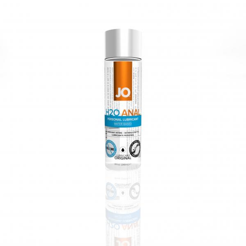 JO H2O Anal Water Based Lubricant 8 ounces - Anal Lubricants
