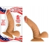 All American Whopper With Balls 6.5 Inches - Beige - Realistic Dildos & Dongs