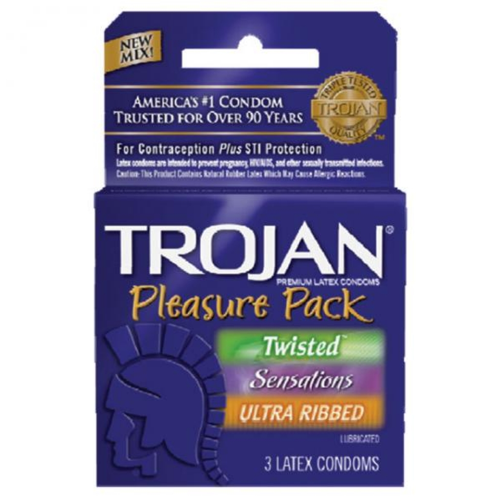 Trojan Pleasure Pack - Condoms