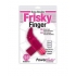 Frisky Finger Massager W/power Bullet Pink - Finger Vibrators