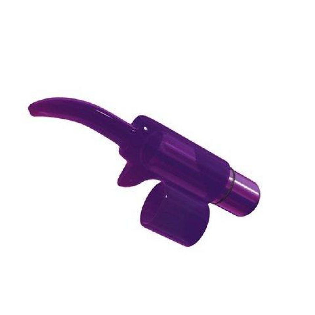 Tingling Tongue Power Bullet Purple - Finger Vibrators