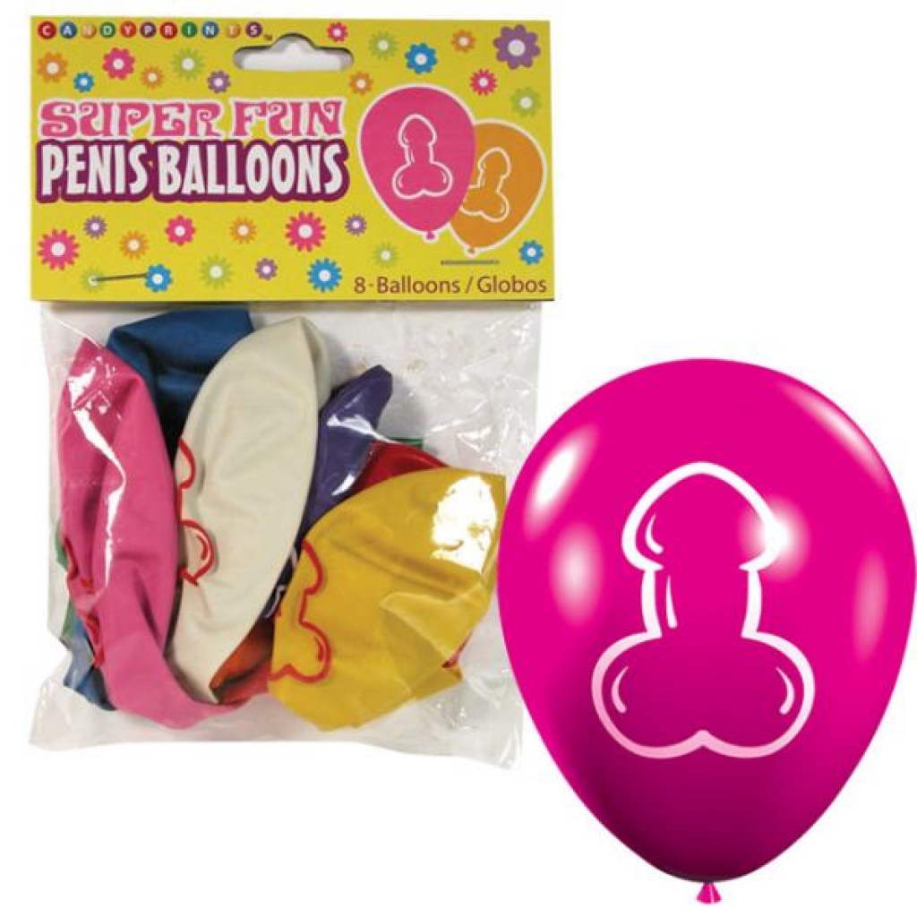 Super Fun Penis Balloons - Serving Ware