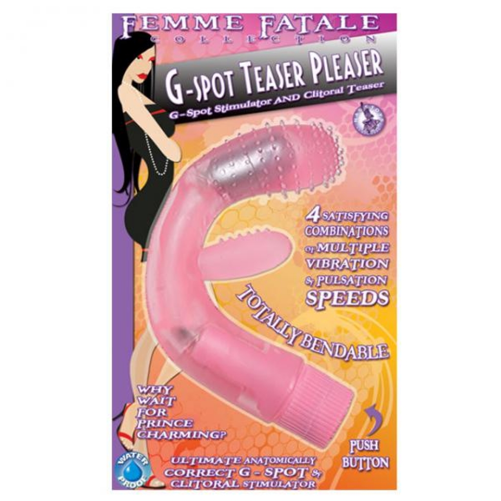 Femme Fatale G-Spot Teaser Pink Vibrator - G-Spot Vibrators