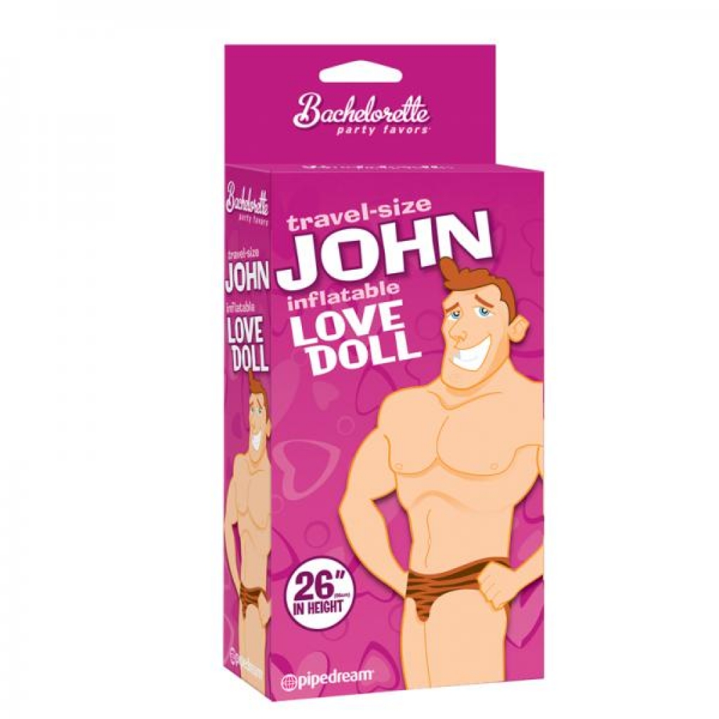 Bachelorette Party Favors Travel Size John Blow Up Doll - Gag & Joke Gifts