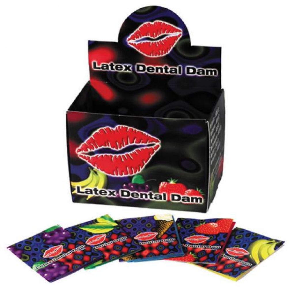 Lixx Flavored Dental Dam Assorted Flavors 100 Count - Condoms