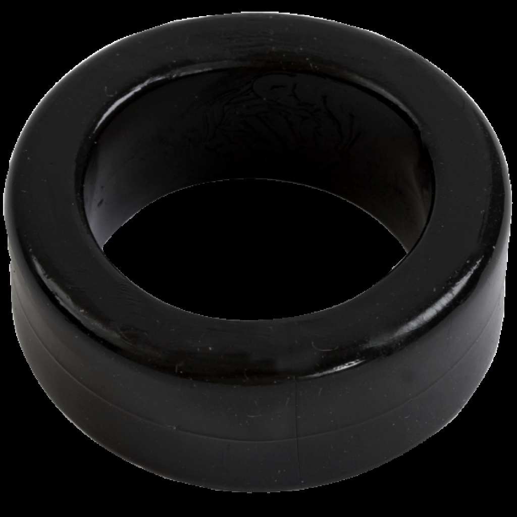 Titanmen Cock Ring Stretch To Fit - Black - Classic Penis Rings
