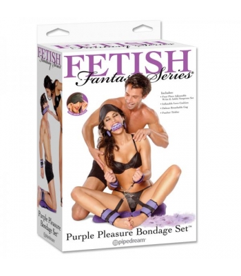 Fetish Fantasy Purple Pleasure Bondage Set - BDSM Kits