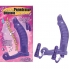 Double Penetrator C-Ring Purple - Double Penetration Penis Rings