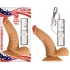 All American Whoppers 7in Vibrating Dong With Balls - Realistic