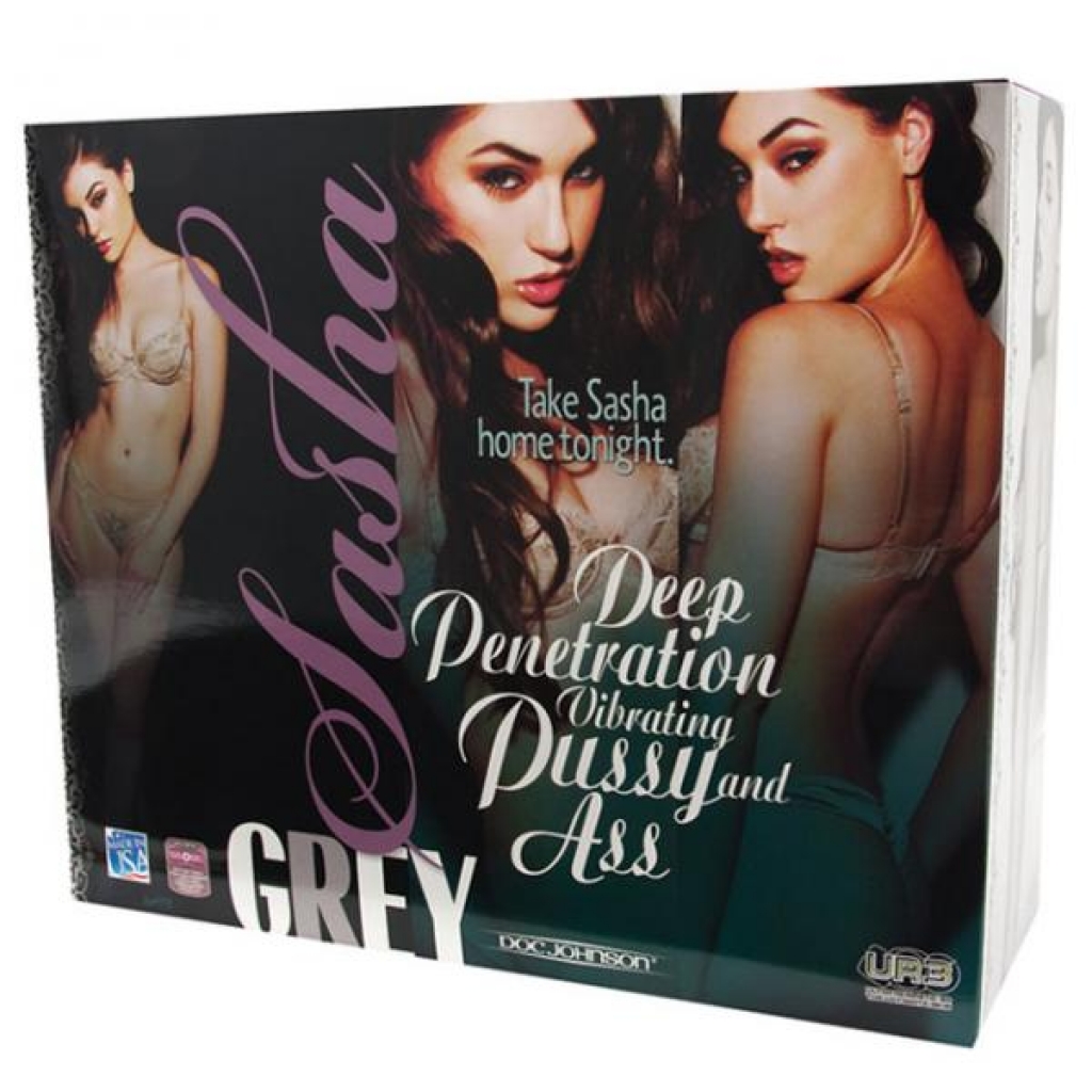 Sasha Grey Deep Penetration Vibrating Pussy & Ass - Porn Star Masturbators