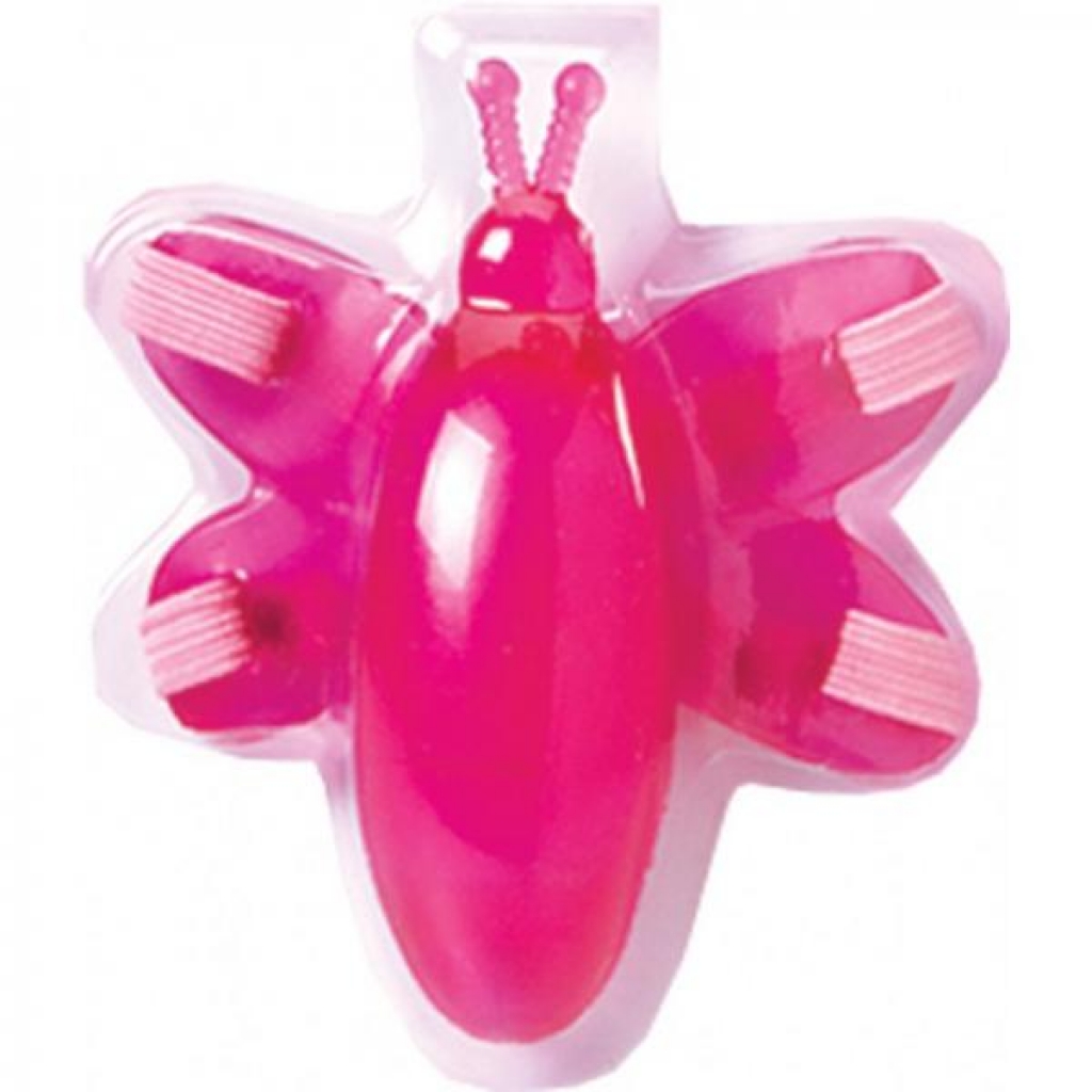 Dragonfly Fantasy Erotic Massager Pink - Hands Free Vibrators