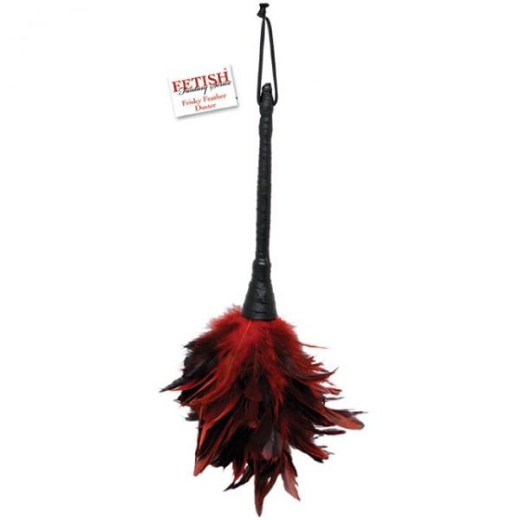Fetish Fantasy Frisky Feather Duster Red - Feathers & Ticklers