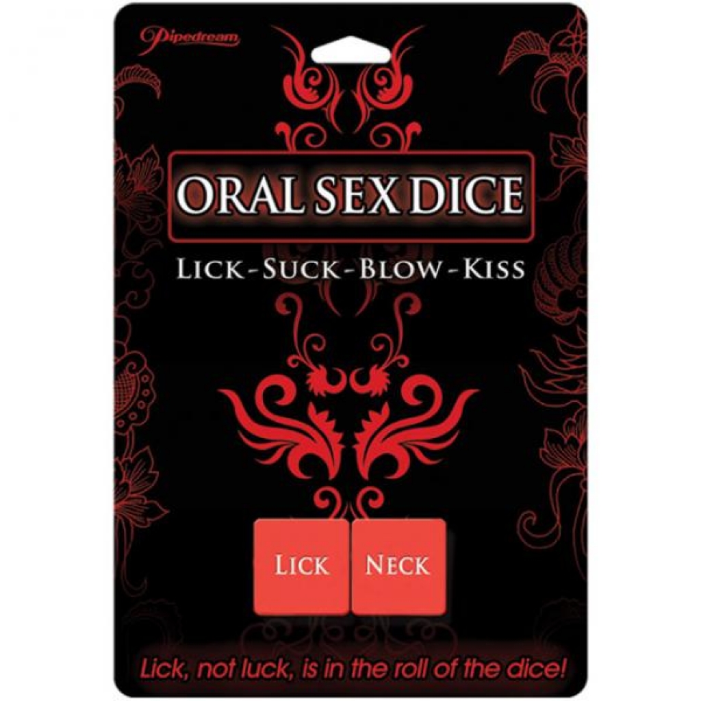 Oral Sex Dice (lick-suck-blow-kiss) - Hot Games for Lovers