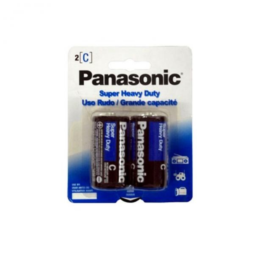 Panasonic C-2 Super Heavy Duty Batteries - Batteries & Chargers