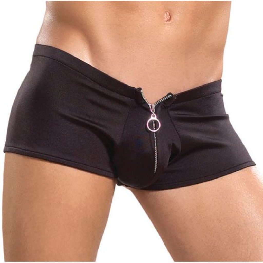 Male Power Zipper Shorts L/XL Underwear - Mens Underwear