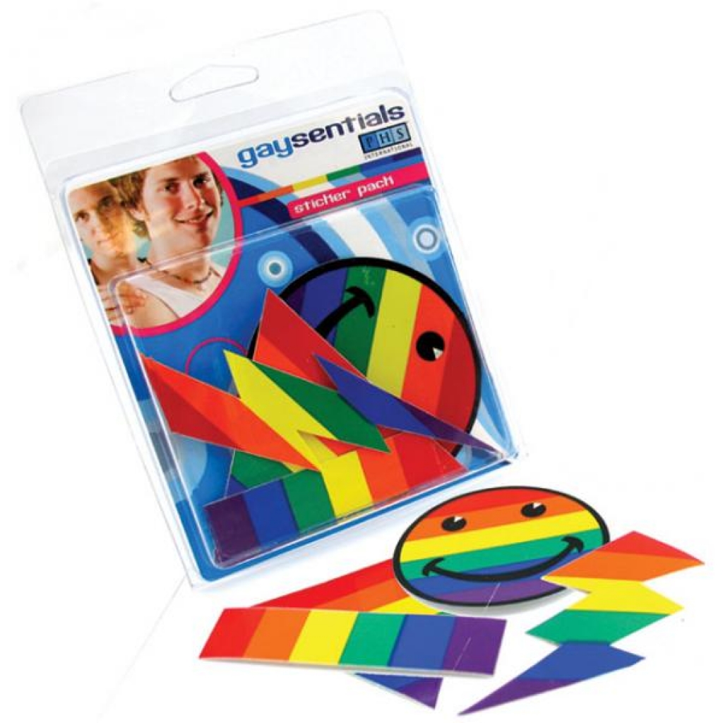 Gaysentials Assorted Sticker Pack B - Gag & Joke Gifts