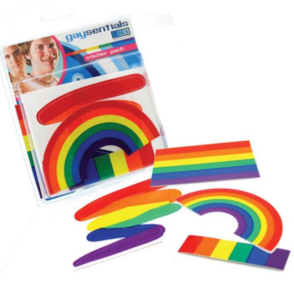 Gaysentials Assorted Sticker Pack (a) - Gag & Joke Gifts